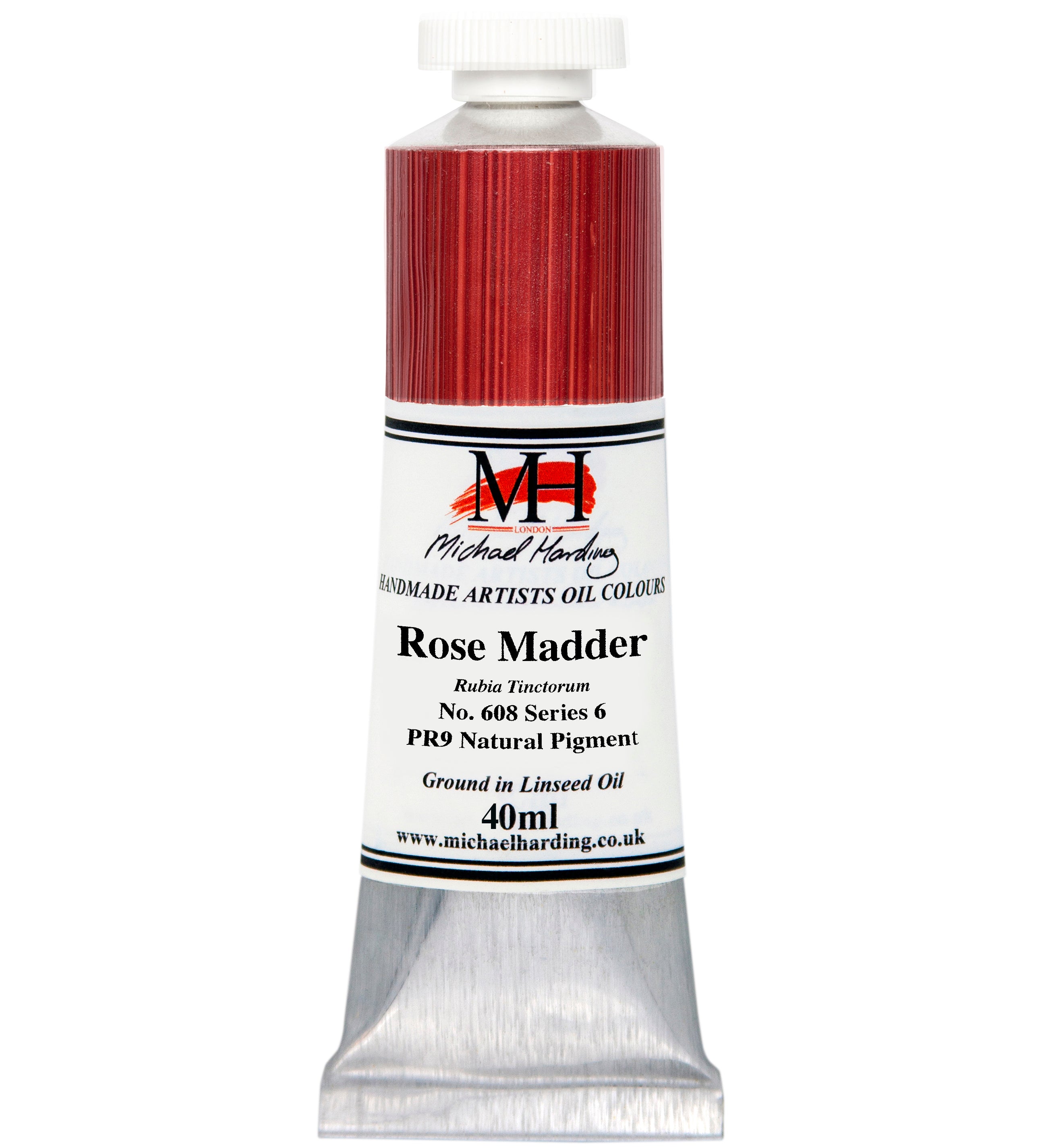 Michael Harding Oil Paint - Rose Madder (Genuine) - 40ml Tube – RAYMAR
