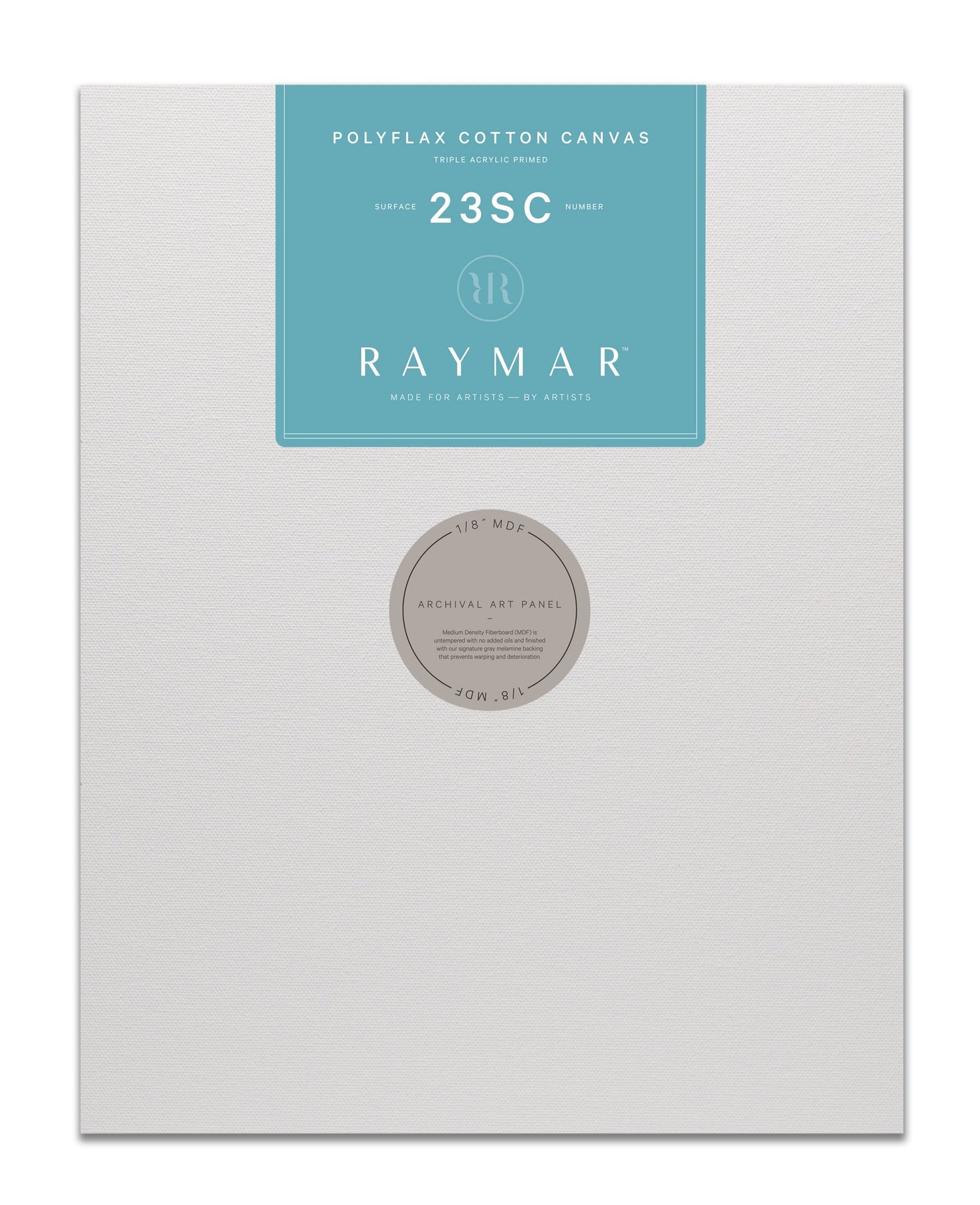 23SC Smooth Cotton Panels 1/8" MDF RAYMAR