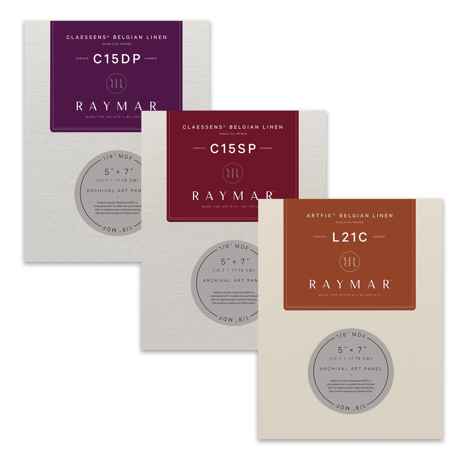 RAYMAR Panels Sample Set 