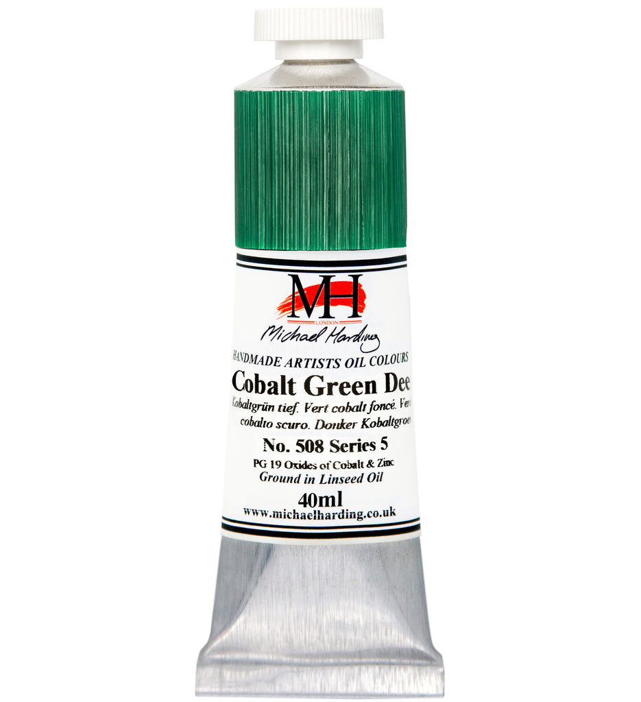 Michael Harding Oil Paint - Cobalt Green Deep - 40ml Tube – RAYMAR